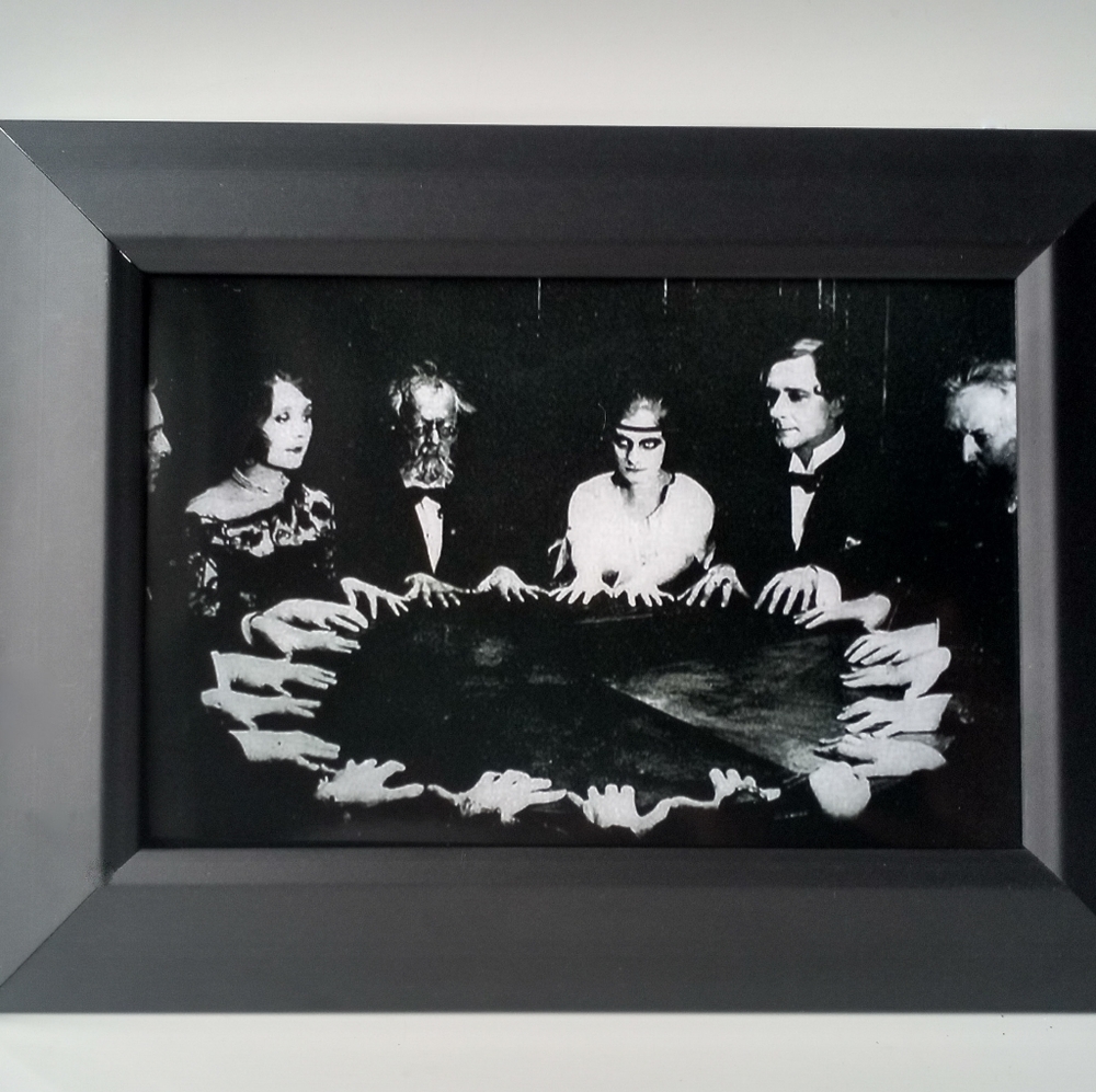 Vintage Seance Paranormal Witchy WitchCraft Decor Goth Punk Roclabilly Decor Art - Picture 6 of 8